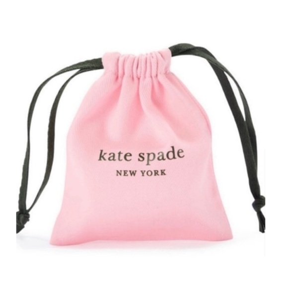 $68 Kate Spade ‘that sparkle’ pave huggie hoops in gold - Picture 5 of 11